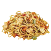 Yakisoba con pollo