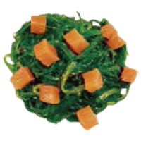 Wakame con Salmón